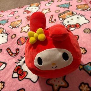 Hello Kitty Square Plush Universal Studios Exclusive My Melody 9 Inch